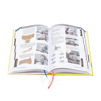 Impression de brochures personnalisées avec reliure parfaite, papier couché, couverture rigide, service d'impression de menus