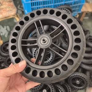 Xiaomi Electric <b>Scooter</b> <b>Wheels</b> 200*50 Honeycomb Solid Rear Tire with Plastic Rim 54MM Axle Length - Product Image 3