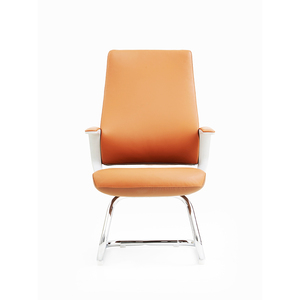 Silla de Oficina Moderna y Portátil para Conferencias, Silla de Malla con Material de PU Resistente y Reposabrazos para Oficina en Casa o Sala de Conferencias - Product Image 1