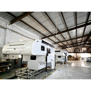 Camper de camionnette à toit rigide en FRP, <span class=keywords><strong>caravane</strong></span> légère et démontable avec salle de bain et cuisine pour les voyages tout-terrain - Product Image 5