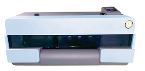 <span class=keywords><strong>Precio</strong></span> de descuento de fábrica, máquina de <span class=keywords><strong>impresora</strong></span> de transferencia de calor directa a película, cabezal de máquina de impresión de escritorio de tinta blanca CMYK de doble cabezal - Product Image 2