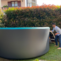 Piscine gonflable de qualité supérieure en matériaux Drop Stitch pour la baignade en plein air, pour la maison et le jardin