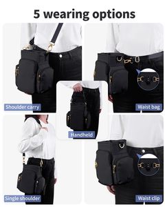 Échantillon gratuit : Pochette personnalisée pour friandises pour chien avec fermeture à cordon, mousqueton et sangle réfléchissante pour l'entraînement - Product Image 1