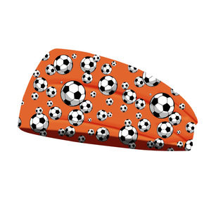 Diadema deportiva elástica de yoga y running con estampado personalizado de balón de fútbol Copa <span class=keywords><strong>Mundial</strong></span> 2026, banda ancha para el pelo, banda para el sudor - Product Image 6