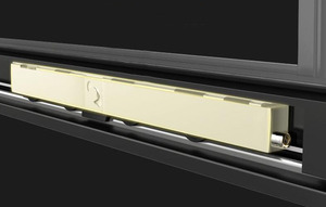 Puerta Corredera de Aluminio Personalizada para Balcón, Puerta y Ventana de Vidrio Templado de Doble Capa con Riel Deslizante - Product Image 2