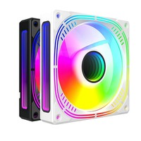 Ventilateur de châssis Prism 4S Gen 4 12cm pour boîtier, refroidissement 5V 3 broches ARGB Aura Sync PWM, contrôle de température, fonctionnement silencieux, miroir infini