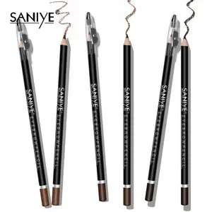 Kalemtıraş kaş kalemi Eyeliner siyah pigmente uzun ömürlü waterpro hızlı kuru makyaj gözler makyaj