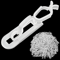 Roff Tout-En-Un Extérieur Noël LED Mini Glaçon Lumières C6 C7 C9-High Qualité En Plastique Gouttière Bardeaux Clips Éclairage Accessoires
