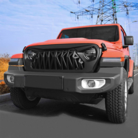 Spedking 2018 2019 2020 2021 4x4 accessoires tout-terrain grille de pare-chocs avant pour JEEP WRANGLER JL JT