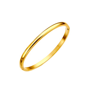 Fournitures de fabrication de luxe en acier inoxydable plaqué or 18k, bracelet à manchette ouverte, hypoallergénique, imperméable, bijoux Non ternissants - Product Image 5