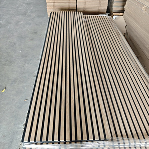Panneaux acoustiques en bois lamellé MDF écologiques à prix compétitif, absorption acoustique hautement efficace, couleur personnalisée - Product Image 3