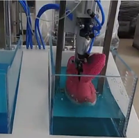 Testeur de flexibilité dynamique imperméable pour chaussures finies, machine de test de résistance à la flexion imperméable
