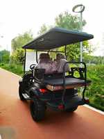 Voiture buggy électrique 4 places homologuée pour la route chinoise, chariot de chasse, batterie au plomb-acide 48V, cadre en aluminium, chariot de golf 2 KK