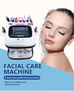 Appareil de soin du visage multifonctionnel 8 en 1, très vendu, pour une utilisation à domicile, instrument de thérapie faciale, appareil de spa facial - Product Image 2