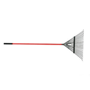 24T 45 #   Râteau à feuilles en acier pour jardin, balayette à gazon - Product Image 6
