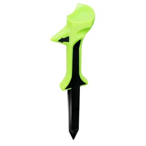 <b>Golf</b> Tee 10 Degree Plastic Durable Training Accessory For <b>Golf</b> Practice Orange Green Black White Color Options - Product Image 5