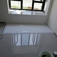 Porte d'accès au plancher escamotable électrique en acier allié robuste pour installation en sous-sol
