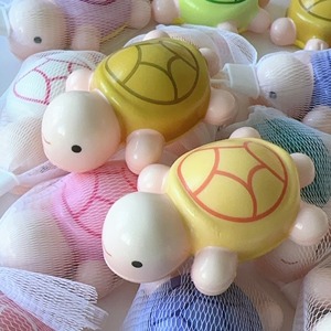 Juguete antiestrés de tortuga pequeña de rebote lento con bolsa de malla, ideal para fiestas, juguete pop para aliviar el estrés - Product Image 2