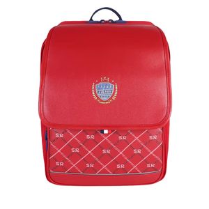 Mochila escolar personalizada Sesame Baby para primaria, grados 1-3, estilo británico, unisex, ligera, duradera, de microfibra y cuero sintético. - Product Image 5