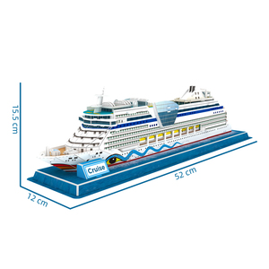 <span class=keywords><strong>Puzzle</strong></span> <span class=keywords><strong>3D</strong></span> Personalizzabile Modello di Nave da Crociera di Lusso - Giocattolo Educativo DIY di Grandi Dimensioni Regalo per Bambini/<span class=keywords><strong>Adulti</strong></span> OEM/ODM - Product Image 5