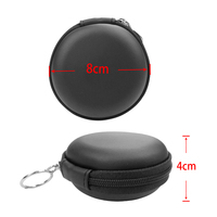 Étui pour écouteurs en EVA rigide antichoc, mini étui de rangement étanche pour écouteurs sans fil TWS, logo personnalisé