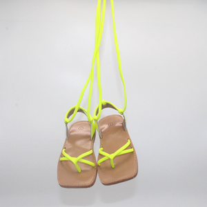 Sandales d'été en gros pour enfants : sandales gladiateur de plage pour tout-petits, sandales à lacets pour bébés filles, sandales à bout carré pour enfants - Product Image 4