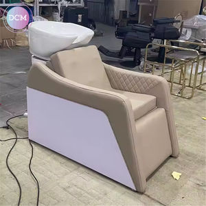 Mode Beleuchtung Backwash Shampoo Einheit Salon Möbel <span class=keywords><strong>Heap</strong></span> Spa Shampoo Stuhl mit Vibrations <span class=keywords><strong>massage</strong></span> - Product Image 5