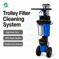 Système d'eau déionisée RO DI sans réservoir, mobile, filtration 4 étapes, pour hôtel, camping-car, lavage de voiture, panneau solaire, usage domestique et extérieur, sans traces
