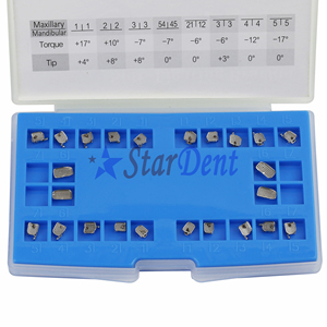 Nha khoa tự-ligating dấu ngoặc với miệng ống & với các công cụ chỉnh hình răng niềng răng - Product Image 2