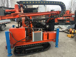 Commercio all'ingrosso cingolato rotativo impianto di perforazione per acqua alesaggio macchina Mini idraulico palificazione macchina per la costruzione di CY-200 di pozzo d'acqua - Product Image 5