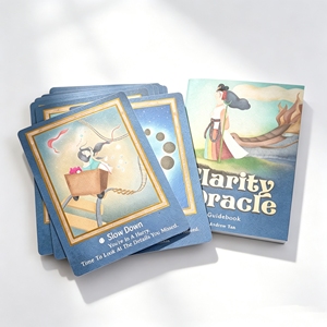Cartas de Oráculo de Papel con Diseño Personalizado y Impresión Personalizada, Mazos de Cartas de Oráculo, Cartas del Tarot en Español con Caja con Tapa y Base - Product Image 5