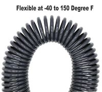 Tuyau gonflable pour compresseur d'air 5x8 en PU avec raccord rapide de style européen, personnalisable OEM, bleu, garantie 3 ans