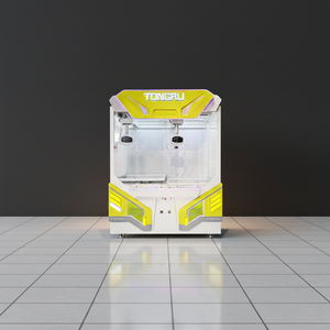 Giappone personalizzato UFO Catcher Maquina Super <span class=keywords><strong>scatola</strong></span> grande artiglio con due gambe giochi a gettoni e giocattoli di peluche divertimento metallo UFO Maquina - Product Image 1