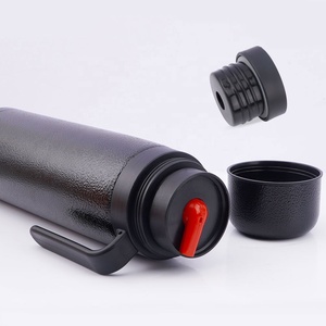 Ensemble de flacons de voyage isothermes à double paroi, ensemble de yerba maté, gourde à maté moderne, flacon thermique avec poignée, 1000 ml - Product Image 4