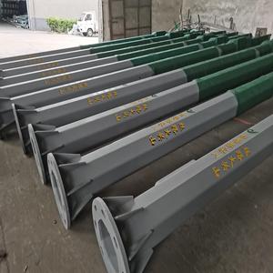 מותאם אישית חיצוני 4m 5m 6m 7m 8m 8m 9m 10m 12m כפול זרוע מחיר פלדה מגולוון רחוב אור - Product Image 4