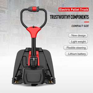 Empileur hydraulique électrique complet de palettes 1500kg 1.5T 22V - Product Image 2