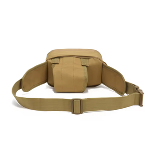 Sac de taille tactique sac de transport dissimulé avec étui à pistolet sac banane MOLLE pour extérieur/EDC pochette étanche à tirage rapide - Product Image 4