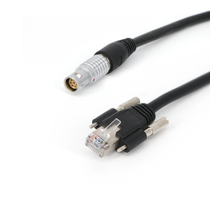 8-Pin Female to <strong>RJ45</strong> Industrial Ethernet Sensor Cables Harness Assemblies Industrial <strong>Connectors</strong> - Product Image 1