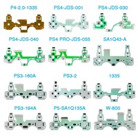 Film conducteur pour manette et boutons PS4, accessoires de réparation en plastique JDS-030/040/055