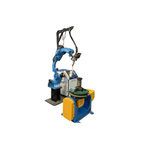 Meja Putar Pengelasan Flens Pipa Otomatis Supercnc Robot Pengelasan 6 Axis Tig Mig untuk Pengelasan Laser