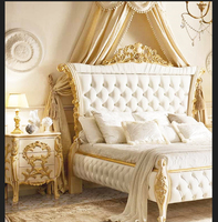 Ensembles de chambre à coucher d'hôtel de haute qualité Ensembles de chambre à coucher de luxe en bois lit king queen