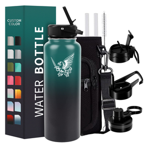 Double-Wall Stainless Steel Sports <b>Bottle</b>-750ml BPA-Free Fitness Cup <b>Straw</b> Matte Body 304 Material Unisex Portable 6-12H Thermal - Product Image 3