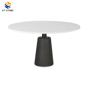 Tables à <span class=keywords><strong>manger</strong></span> en marbre avec étagère de rangement, table à <span class=keywords><strong>manger</strong></span> en pierre avec étagère inférieure <span class=keywords><strong>pour</strong></span> la <span class=keywords><strong>salle</strong></span> à <span class=keywords><strong>manger</strong></span>, la <span class=keywords><strong>cuisine</strong></span>, l'appartement, meubles de maison - Product Image 1