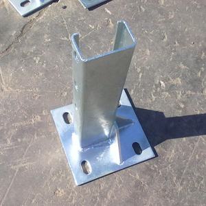 Barandilla de seguridad de carretera, poste usado de acero galvanizado de excelente calidad - Product Image 2