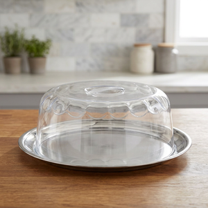 Vente en gros de plateaux alimentaires, moules à gâteaux en acier inoxydable, ustensiles de cuisson pour micro-ondes, plateau à gâteaux en acier inoxydable avec couvercle - Product Image 3
