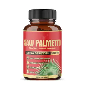 Toptan kalite OEM ashprostate andha zerdeçal ile Palmetto kapsül gördüm, Natural lus YEŞİL ÇAY zencefil ve daha doğal prostat için