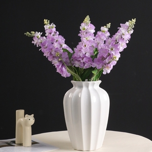 <span class=keywords><strong>Flores</strong></span> <span class=keywords><strong>Artificiales</strong></span> al por Mayor, Delphinium Larkspur, Arreglos de <span class=keywords><strong>Flores</strong></span> de Seda Púrpura para Decoración de Bodas, Alta Simulación Realista - Product Image 3