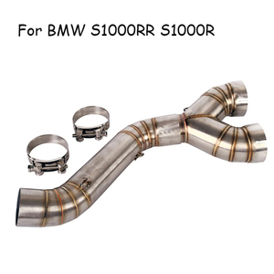 Système d'échappement pour <span class=keywords><strong>moto</strong></span> S1000RR, tube de liaison de section intermédiaire, tube intermédiaire pour BMW S1000RR 2010-2014 S1000R 2010-2016 - Product Image 6