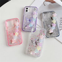 Casing HP Anti Benturan Model Kupu-kupu dengan Rangka Depan PC dan Lapisan Epoxy untuk Sam A16 A06 S24FE