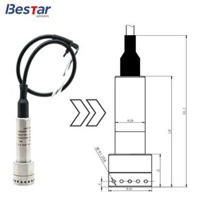 진흙 저항성 레벨 프로브 수위 송신기 진흙 액체 레벨 센서 0.4 ~4.5V 0~10V 진흙 물용 - Product Image 3